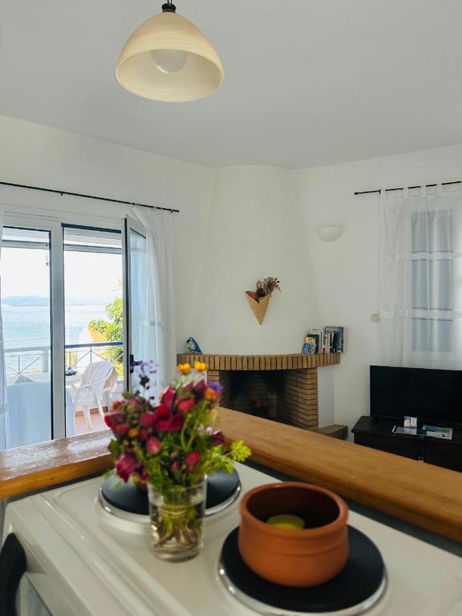 2 Ambelia Paradise Apartment Megalochori  Luaran gambar